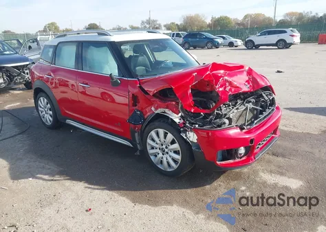 2019 Mini Countryman Cooper S из США, поврежденный, VIN WMZYT5C53K3G94007